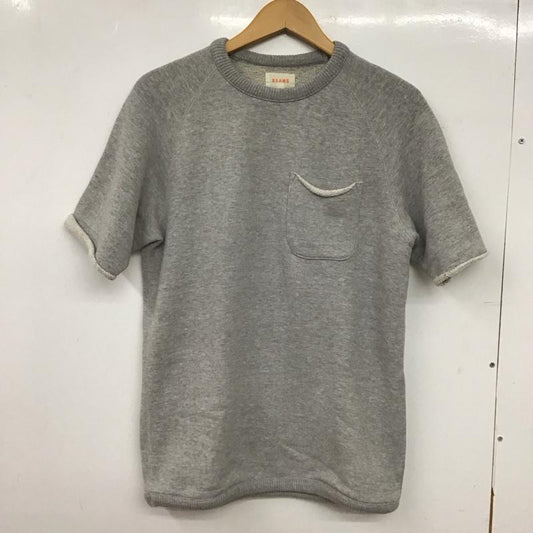 ビームス BEAMS トレーナー 半袖 半袖スウェットカットソー クルーネックカットソー M 無地 灰 / グレー / gray メンズ USED 古着 中古 10152283