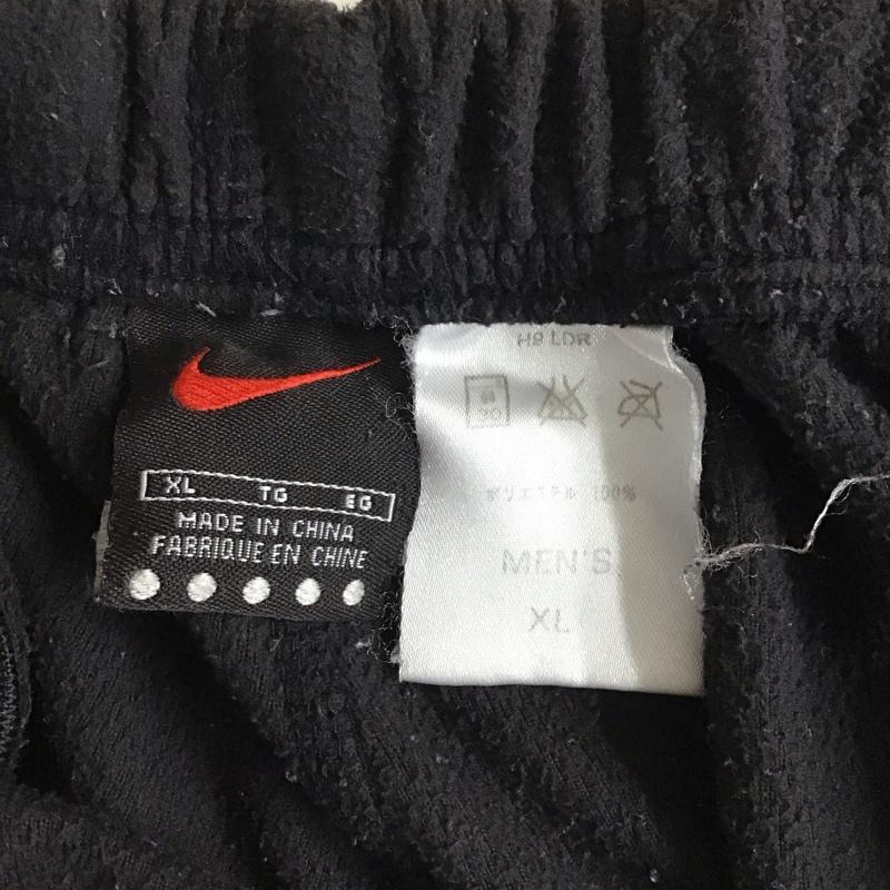ナイキ NIKE パンツ ワークパンツ、ペインターパンツ スウェットパンツ ワイドパンツ カジュアルパンツ XL ロゴ、文字 黒 / ブラック / black メンズ USED 古着 中古 10152286