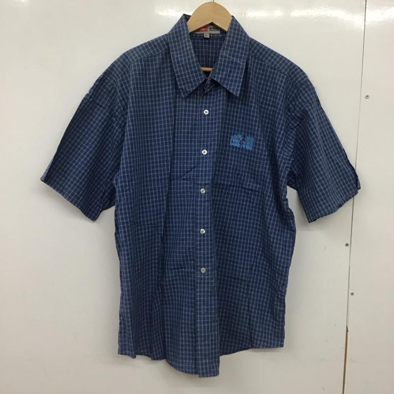 エクストララージ XLARGE シャツ、ブラウス 半袖 半袖シャツ チェックシャツ カラーシャツ L チェック マルチカラー / マルチカラー / multicolor メンズ USED 古着 中古 10152288