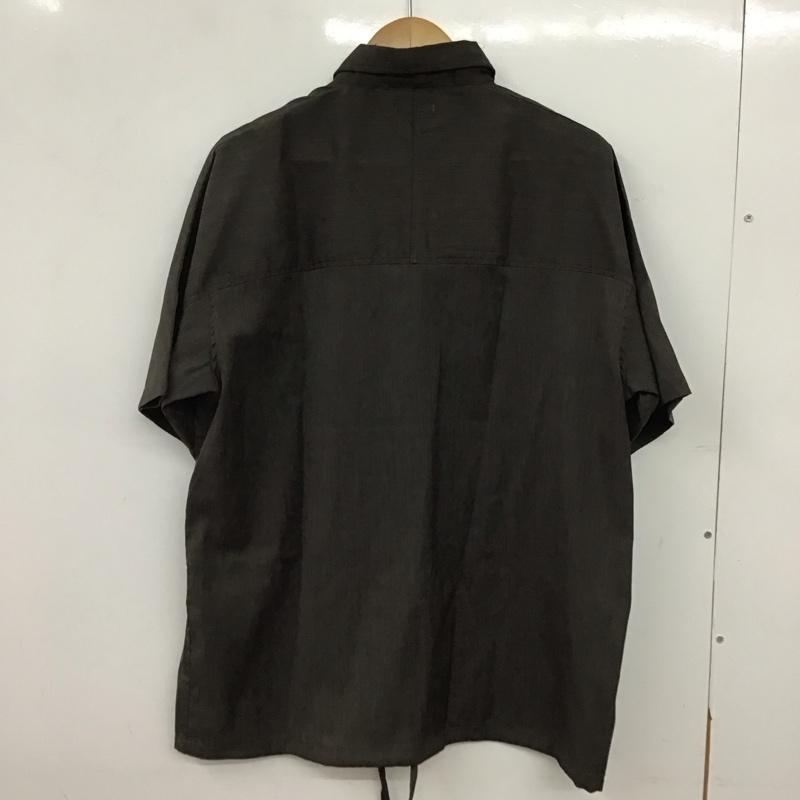アイテムズ アーバンリサーチ ITEMS URBAN RESEARCH シャツ、ブラウス 半袖 半袖シャツ 無地シャツ M 無地 茶 / ブラウン / brown メンズ USED 古着 中古 10152290