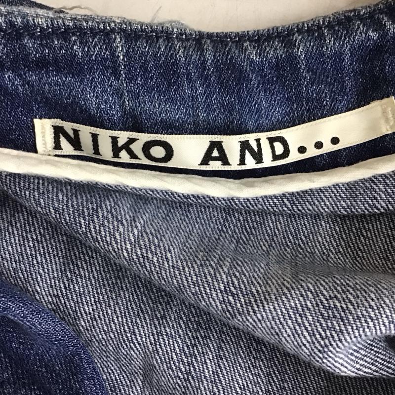 ニコアンド niko and... ジャケット、上着 ジャンパー、ブルゾン デニムジャケット Gジャン アウター カジュアルジャケット 無地 インディゴ / インディゴ / Indigo レディース USED 古着 中古 10152305