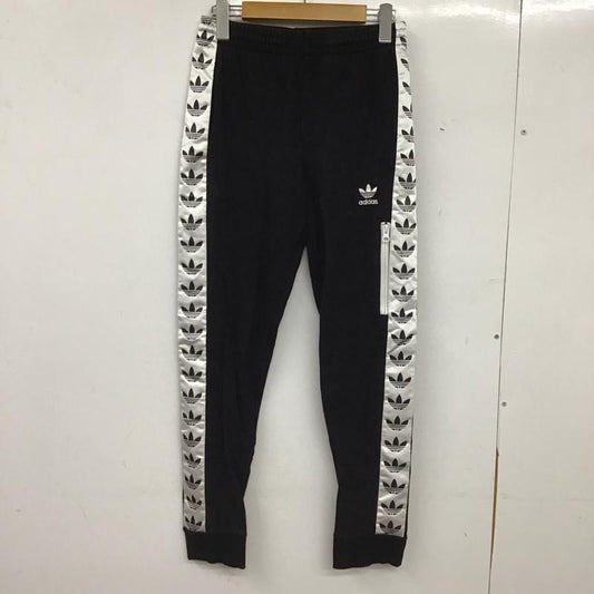 アディダス adidas パンツ ワークパンツ、ペインターパンツ dx4234 TREFOILLIGHTPANTS ジャージ S ロゴ、文字 黒 / ブラック / black メンズ USED 古着 中古 10152312
