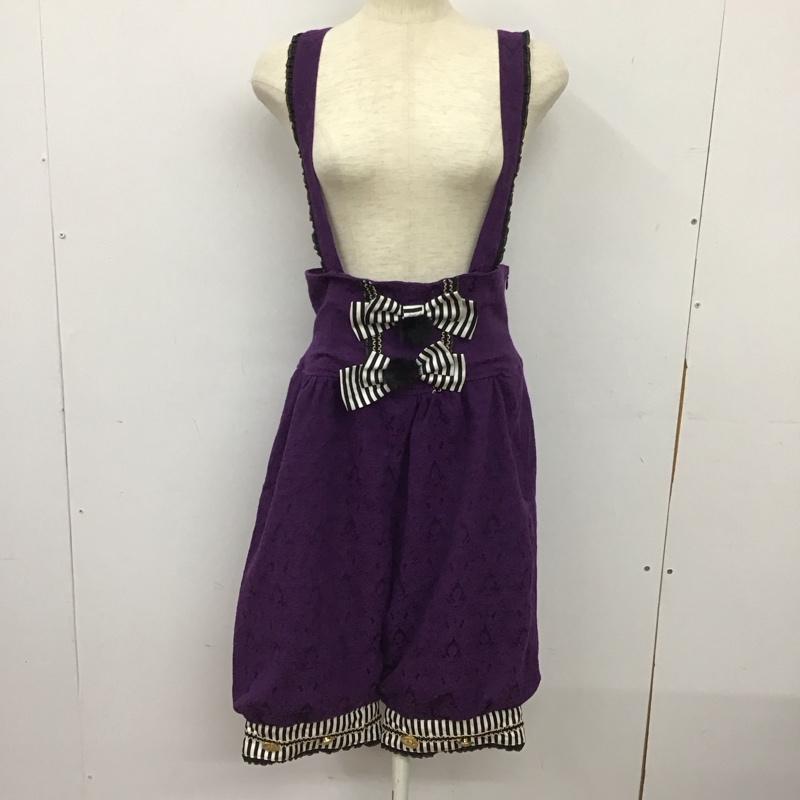 アリスアンドザパイレーツ ALICEANDTHEPIRATES パンツ ショートパンツ ショートパンツ ハーフパンツ カジュアルパンツ 総柄 紫 / パープル / purple レディース USED 古着 中古 10152314