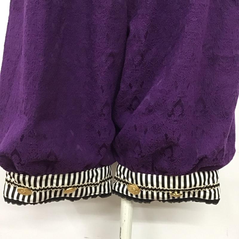 アリスアンドザパイレーツ ALICEANDTHEPIRATES パンツ ショートパンツ ショートパンツ ハーフパンツ カジュアルパンツ 総柄 紫 / パープル / purple レディース USED 古着 中古 10152314