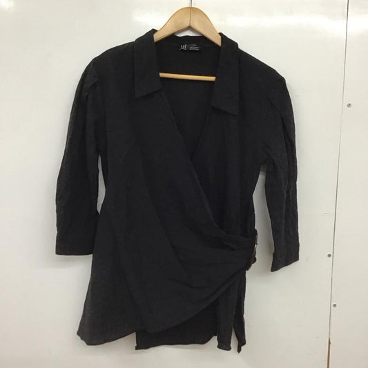 ザラティーアールエフ ZARA TRF カットソー 長袖 長袖カットソー 無地カットソー 長袖シャツ S 無地 黒 / ブラック / black レディース USED 古着 中古 10152317