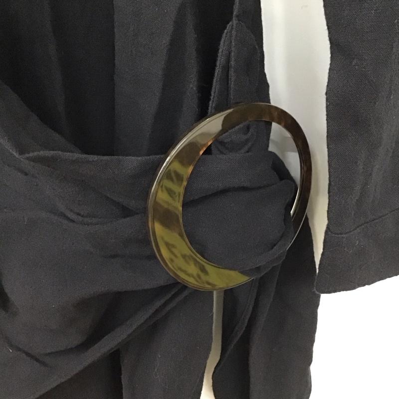 ザラティーアールエフ ZARA TRF カットソー 長袖 長袖カットソー 無地カットソー 長袖シャツ S 無地 黒 / ブラック / black レディース USED 古着 中古 10152317