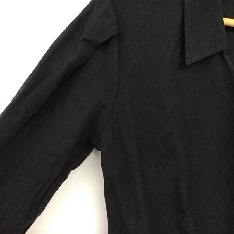 ザラティーアールエフ ZARA TRF カットソー 長袖 長袖カットソー 無地カットソー 長袖シャツ S 無地 黒 / ブラック / black レディース USED 古着 中古 10152317
