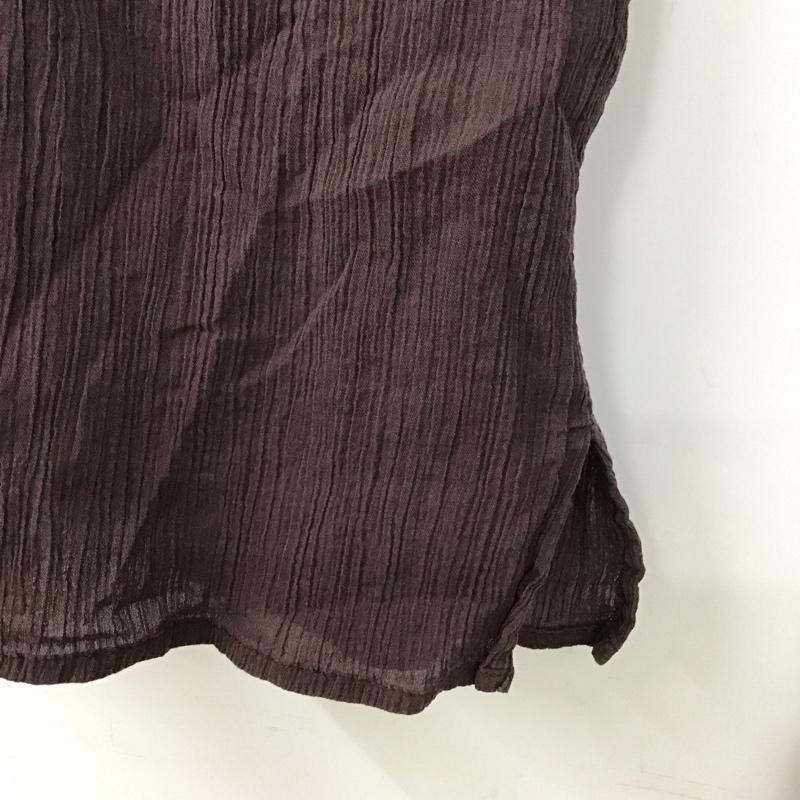 アーペーセー A.P.C. シャツ、ブラウス 長袖 長袖シャツ 無地シャツ カラーシャツ M 無地 茶 / ブラウン / brown レディース USED 古着 中古 10152318