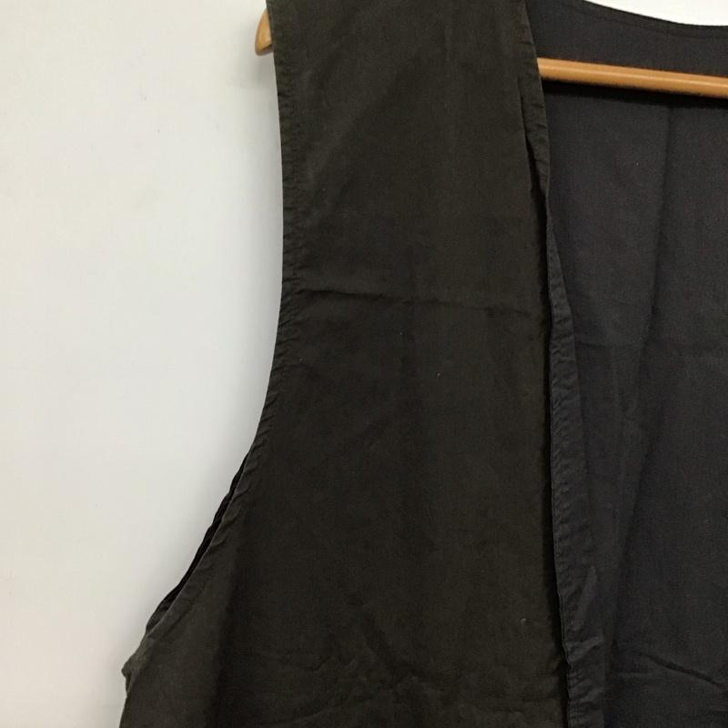 ひより HIYORI ベスト ベスト ベスト ノースリーブカットソー FREE 無地 カーキ / カーキ / khaki レディース USED 古着 中古 10152322