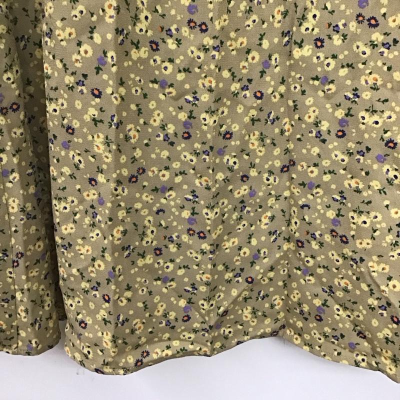 アズールバイマウジー AZUL BY MOUSSY スカート ロングスカート 250dsh31-015b ロングスカート フレアスカート M 総柄 ベージュ / ベージュ / beige レディース USED 古着 中古 10152328