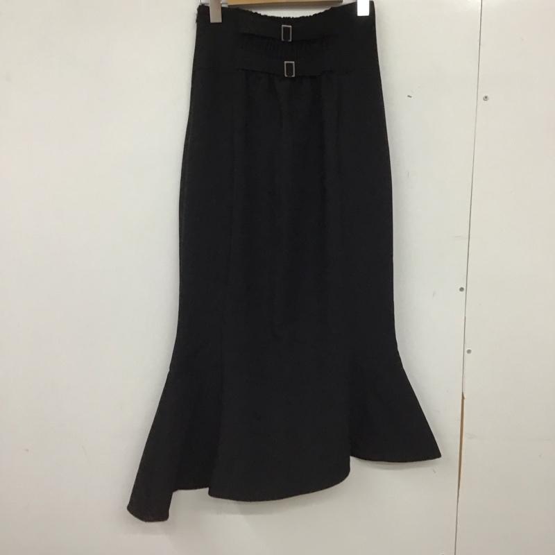 リップサービス LIPSERVICE スカート ロングスカート ロングスカート フレアスカート M 無地 黒 / ブラック / black レディース USED 古着 中古 10152331