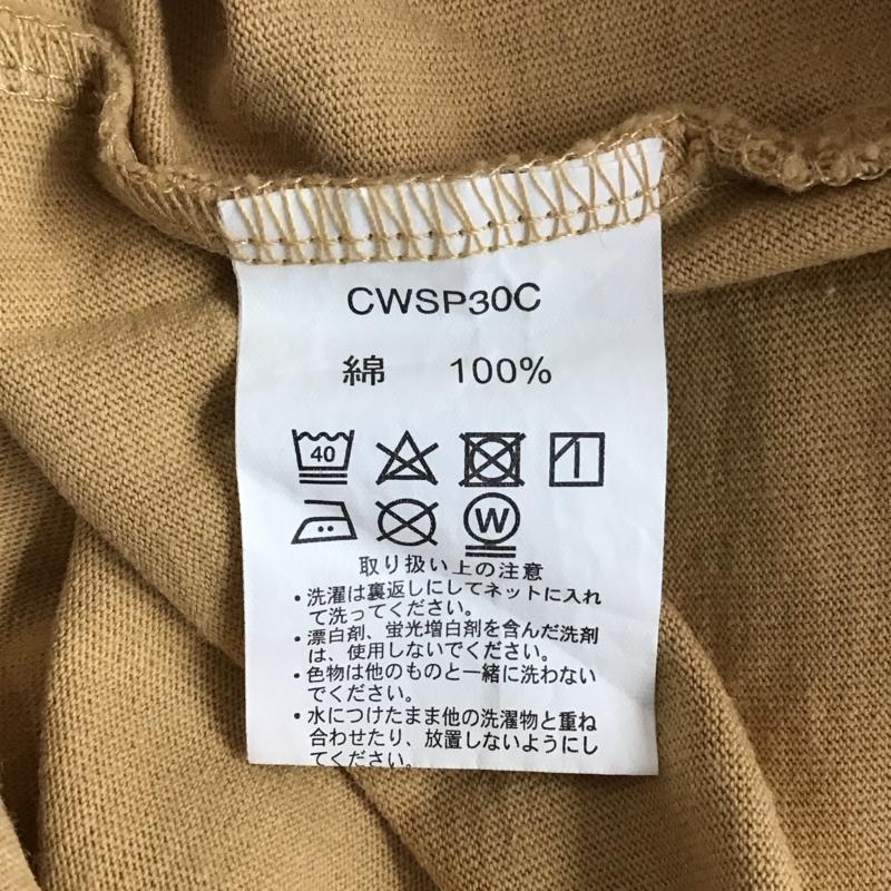 チャンピオン Champion ワンピース ロングスカート 半袖ロングワンピース プリントワンピース FREE ロゴ、文字 ベージュ / ベージュ / beige レディース USED 古着 中古 10152336