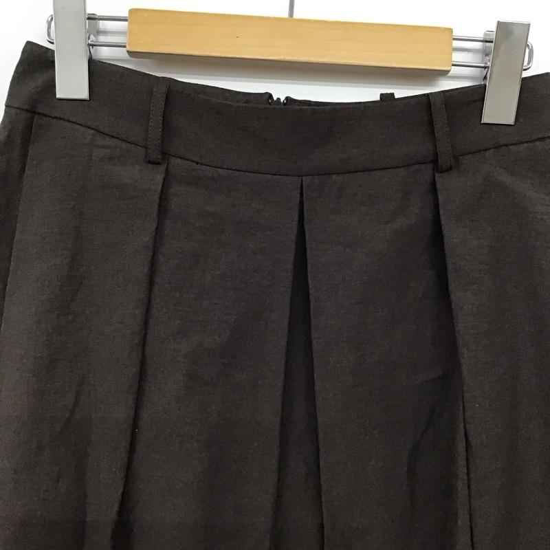 ザラ ZARA スカート ロングスカート ロングスカート フレアスカート カジュアルスカート S 無地 茶 / ブラウン / brown レディース USED 古着 中古 10152338