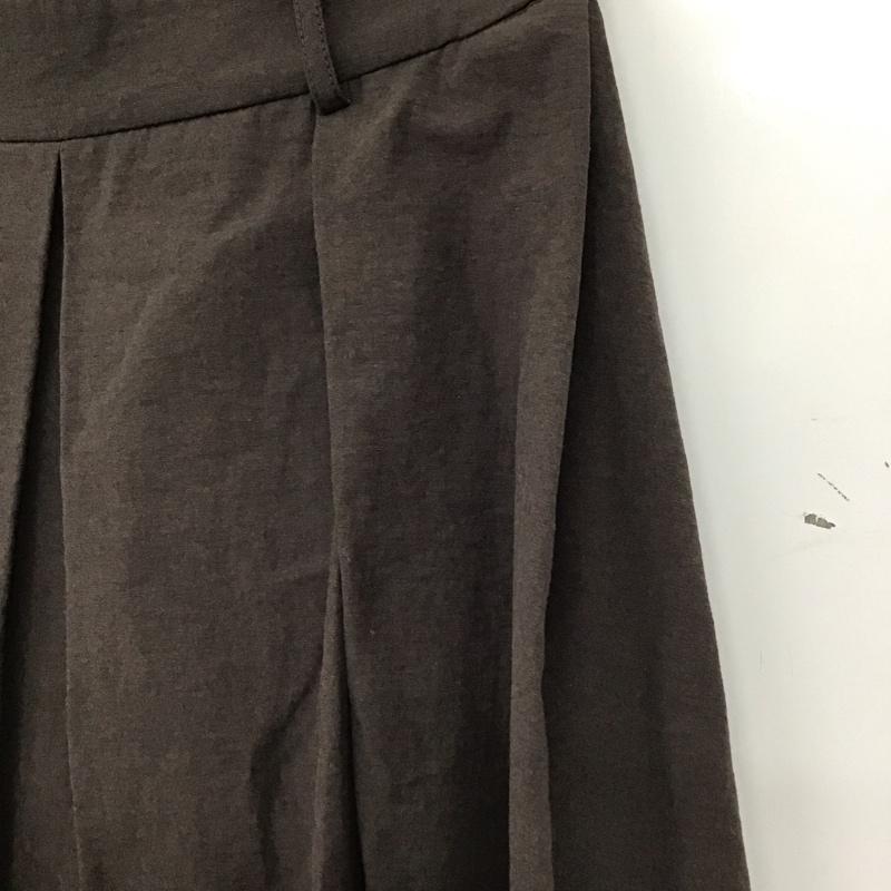 ザラ ZARA スカート ロングスカート ロングスカート フレアスカート カジュアルスカート S 無地 茶 / ブラウン / brown レディース USED 古着 中古 10152338