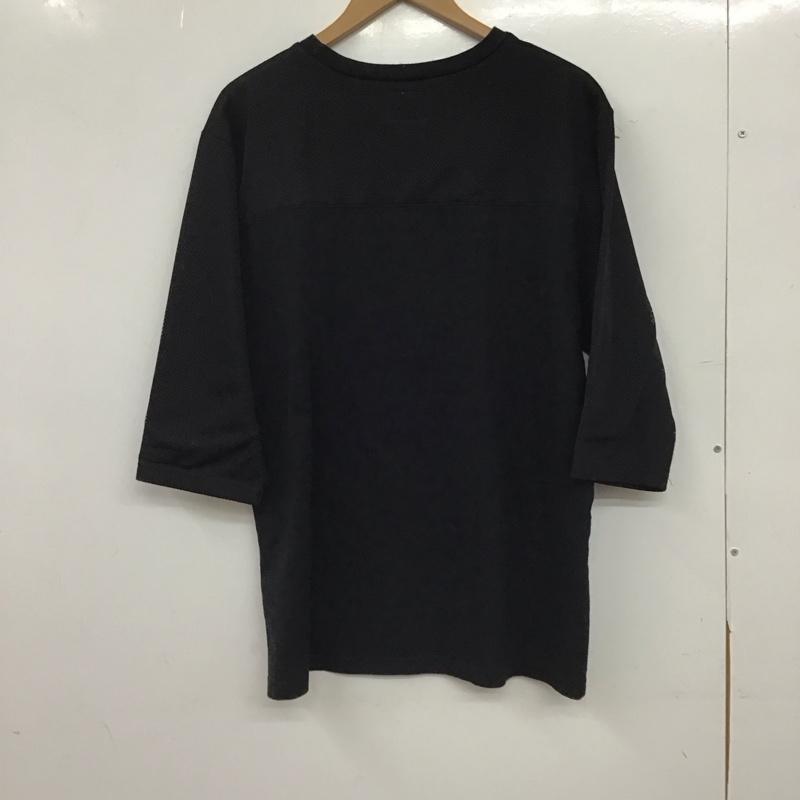 クラクト CLUCT Tシャツ 半袖 半袖カットソー プリントTシャツ クルーネックカットソー L プリント 黒 / ブラック / black メンズ USED 古着 中古 10152353