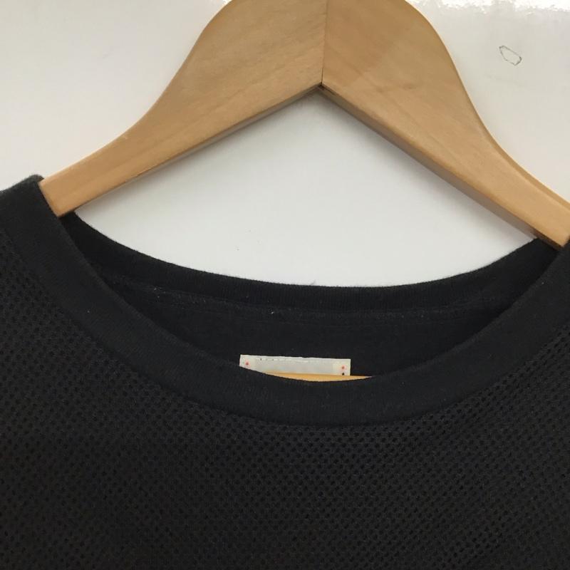 クラクト CLUCT Tシャツ 半袖 半袖カットソー プリントTシャツ クルーネックカットソー L プリント 黒 / ブラック / black メンズ USED 古着 中古 10152353