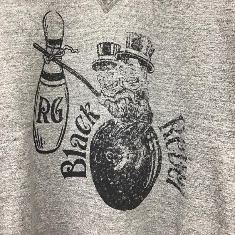 ルードギャラリー RUDE GALLERY トレーナー 長袖 長袖トレーナー スウェット クルーネック プルオーバー S プリント 灰 / グレー / gray メンズ USED 古着 中古 10152354