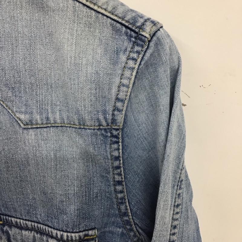 アタッチメント ATTACHMENT シャツ、ブラウス 長袖 長袖シャツ デニムシャツ カラーシャツ 2 無地 インディゴ / インディゴ / Indigo メンズ USED 古着 中古 10152359