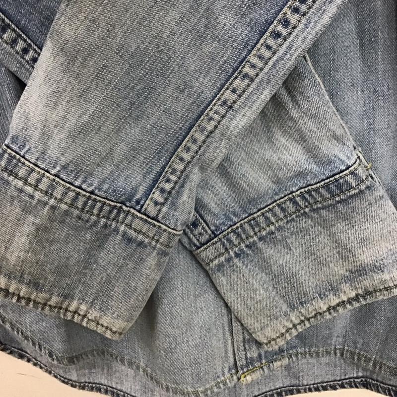 アタッチメント ATTACHMENT シャツ、ブラウス 長袖 長袖シャツ デニムシャツ カラーシャツ 2 無地 インディゴ / インディゴ / Indigo メンズ USED 古着 中古 10152359