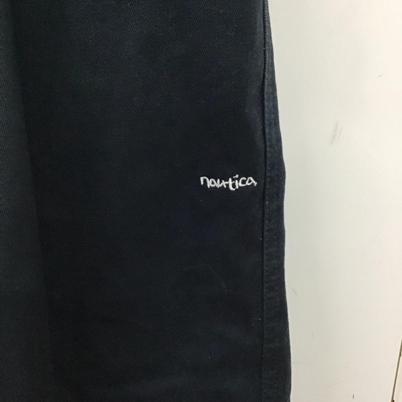 ノーティカ NAUTICA パンツ ワークパンツ、ペインターパンツ ワークパンツ ワイドパンツ カジュアルパンツ L 無地 紺 / ネイビー / navy メンズ USED 古着 中古 10152363