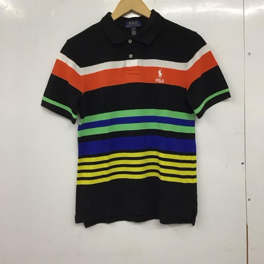 ポロラルフローレン POLO RALPH LAUREN ポロシャツ 半袖 半袖ポロシャツ カラーシャツ 半袖カットソー L ロゴ、文字 マルチカラー / マルチカラー / multicolor メンズ USED 古着 中古 10152372