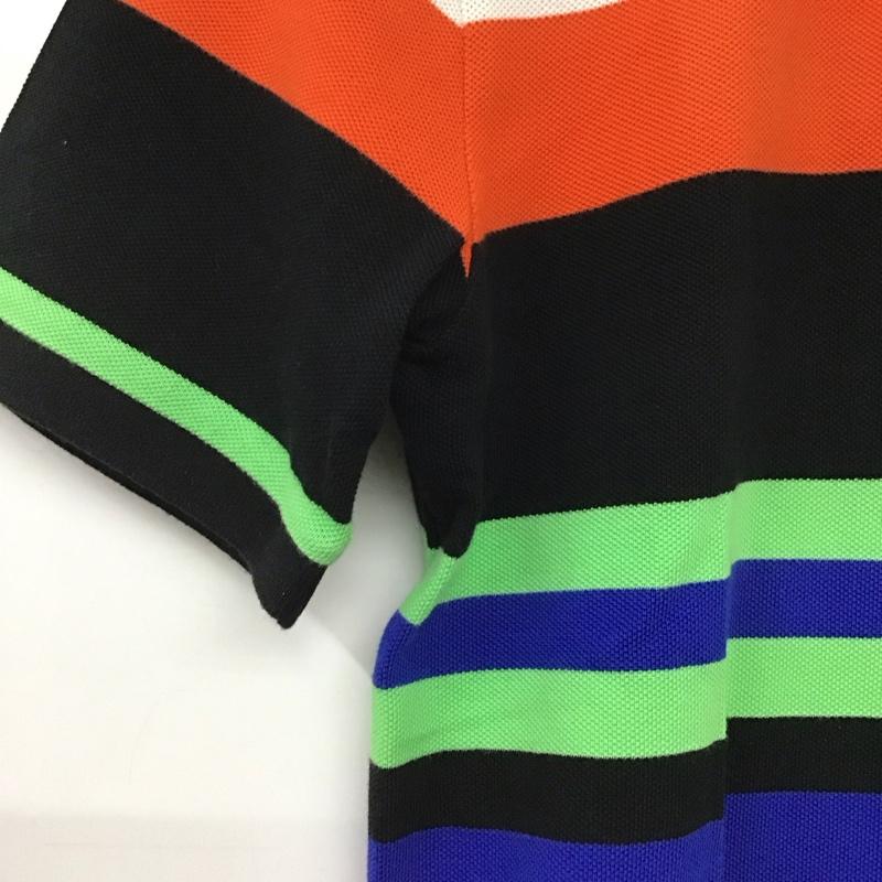ポロラルフローレン POLO RALPH LAUREN ポロシャツ 半袖 半袖ポロシャツ カラーシャツ 半袖カットソー L ロゴ、文字 マルチカラー / マルチカラー / multicolor メンズ USED 古着 中古 10152372