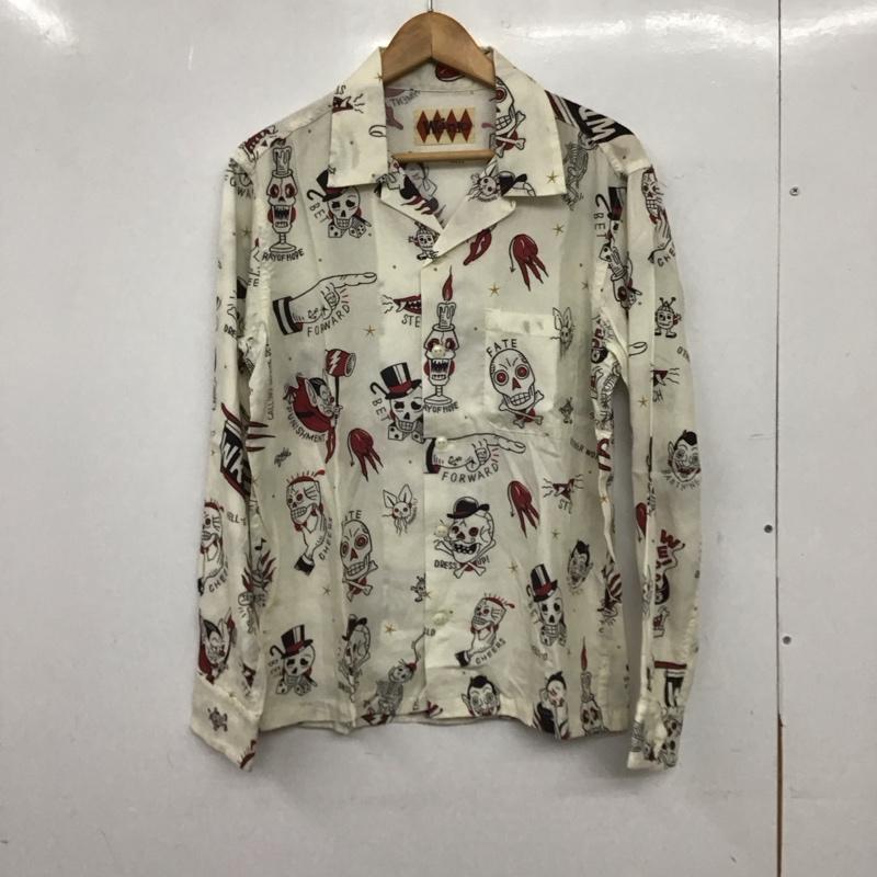ウィアード WEIRDO シャツ、ブラウス 長袖 wrd-15-ss-11 長袖シャツ プリントシャツ S プリント マルチカラー / マルチカラー / multicolor メンズ USED 古着 中古 10152375