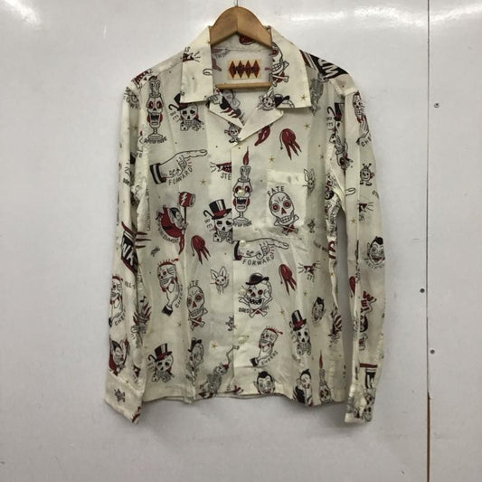 ウィアード WEIRDO シャツ、ブラウス 長袖 wrd-15-ss-11 長袖シャツ プリントシャツ S プリント マルチカラー / マルチカラー / multicolor メンズ USED 古着 中古 10152375