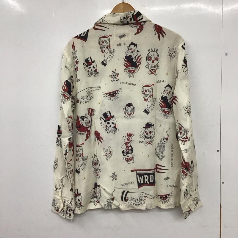 ウィアード WEIRDO シャツ、ブラウス 長袖 wrd-15-ss-11 長袖シャツ プリントシャツ S プリント マルチカラー / マルチカラー / multicolor メンズ USED 古着 中古 10152375
