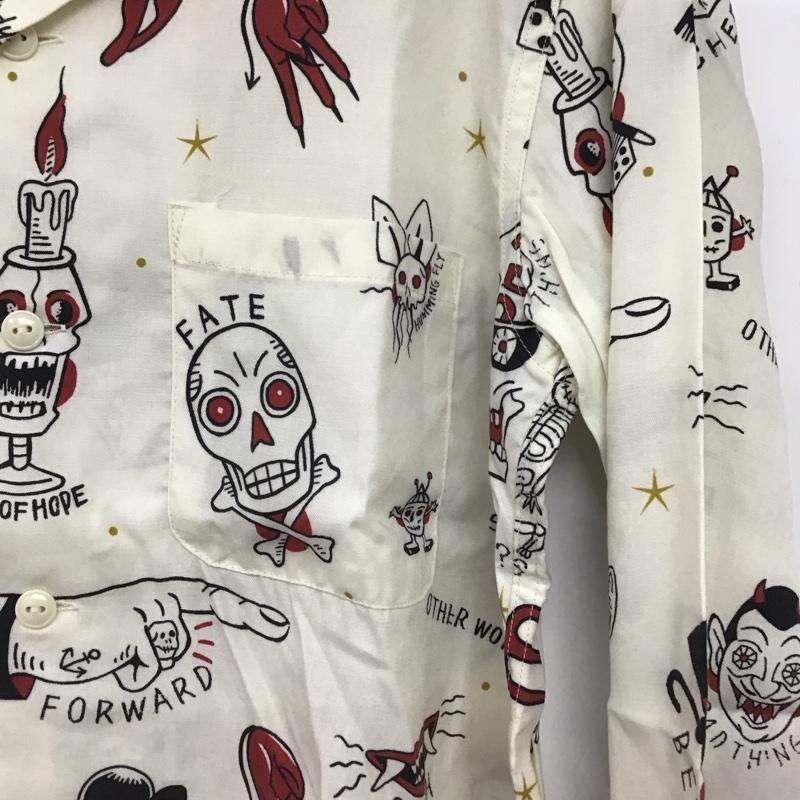 ウィアード WEIRDO シャツ、ブラウス 長袖 wrd-15-ss-11 長袖シャツ プリントシャツ S プリント マルチカラー / マルチカラー / multicolor メンズ USED 古着 中古 10152375