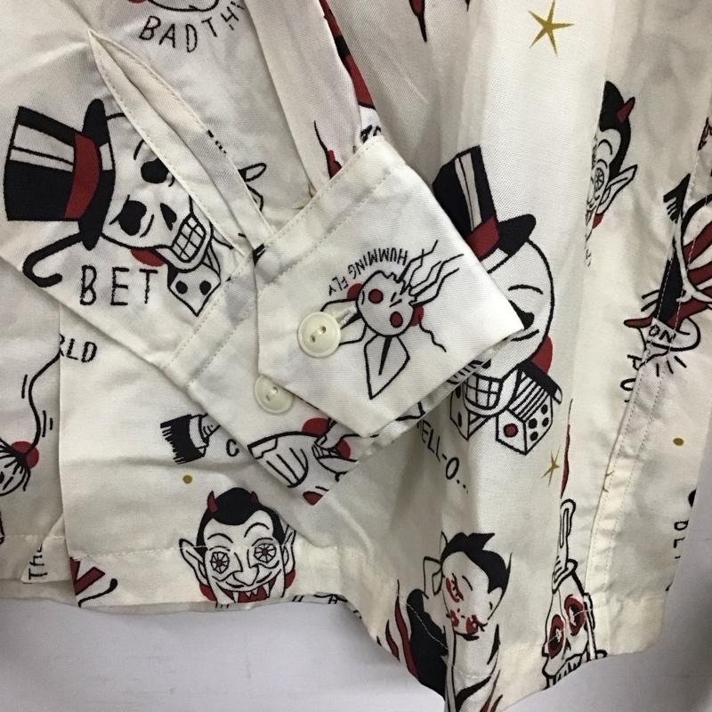 ウィアード WEIRDO シャツ、ブラウス 長袖 wrd-15-ss-11 長袖シャツ プリントシャツ S プリント マルチカラー / マルチカラー / multicolor メンズ USED 古着 中古 10152375