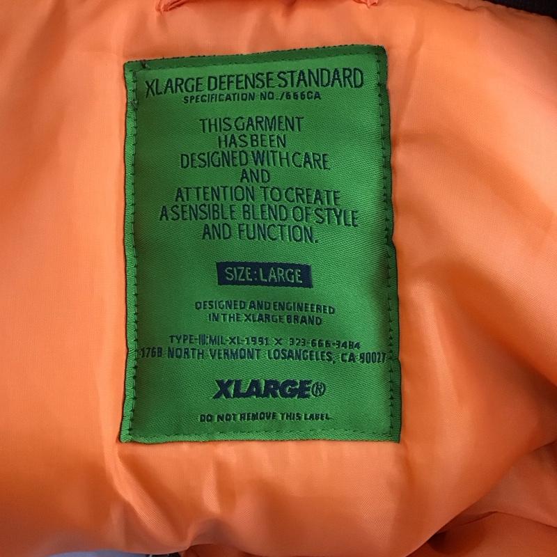 エクストララージ XLARGE ジャケット、上着 ジャンパー、ブルゾン ジップアップジャケット ナイロンジャケット アウター L ロゴ、文字 えんじ / ワインレッド / dark red メンズ USED 古着 中古 10152394