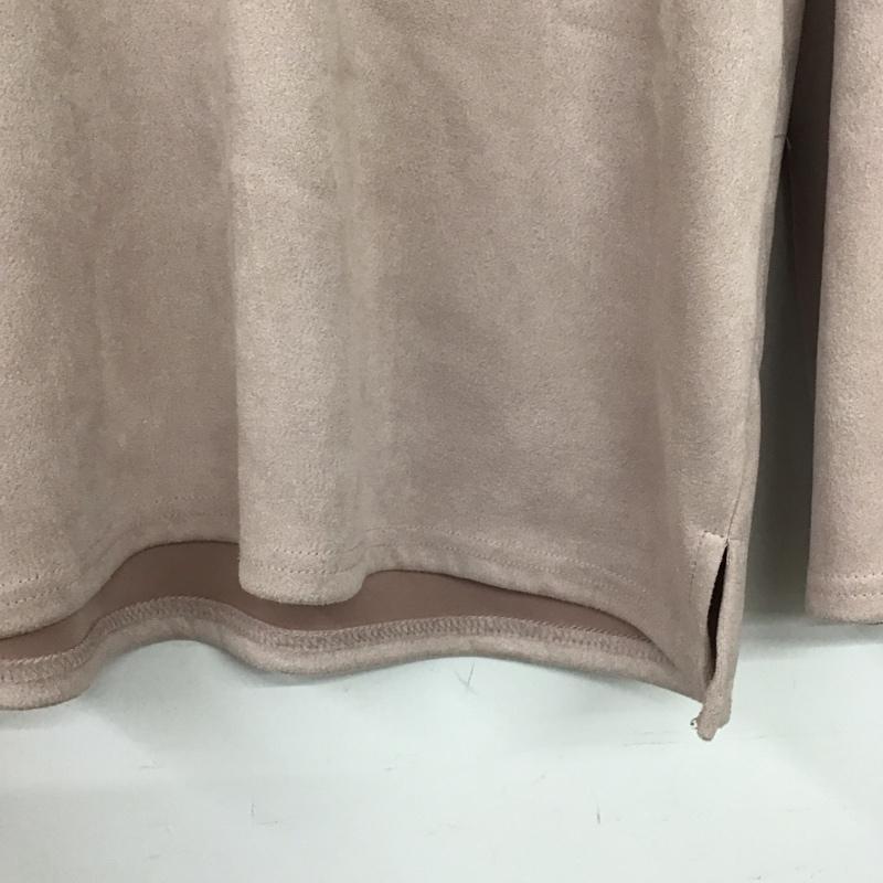 セポ cepo カットソー 長袖 長袖カットソー 無地カットソー ワイドネック フレア袖 M 無地 桃 / ピンク / pink レディース USED 古着 中古 10152399