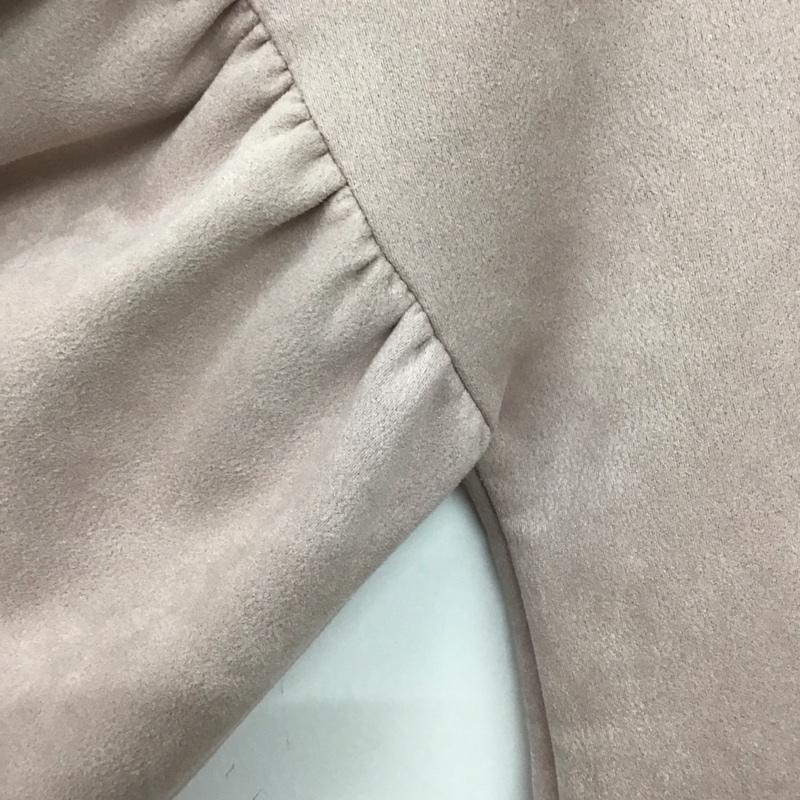 セポ cepo カットソー 長袖 長袖カットソー 無地カットソー ワイドネック フレア袖 M 無地 桃 / ピンク / pink レディース USED 古着 中古 10152399