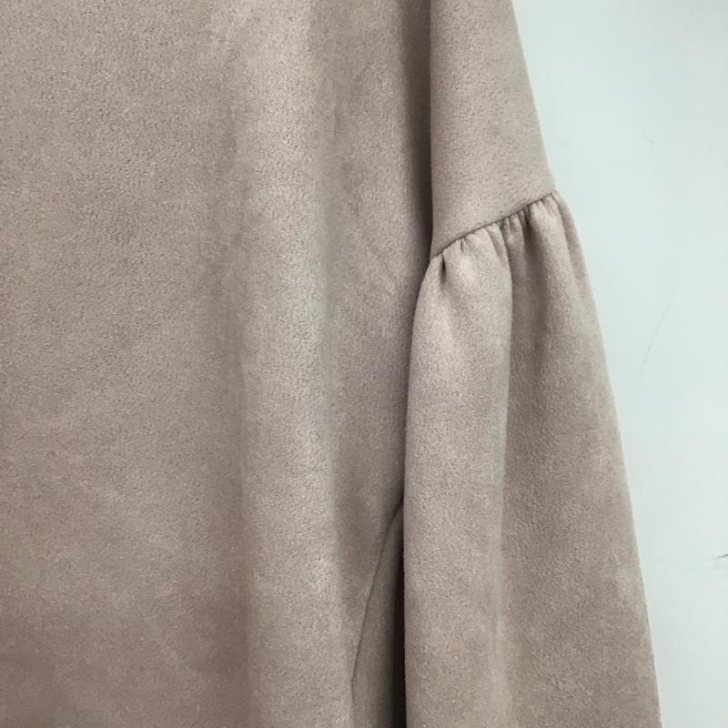 セポ cepo カットソー 長袖 長袖カットソー 無地カットソー ワイドネック フレア袖 M 無地 桃 / ピンク / pink レディース USED 古着 中古 10152399