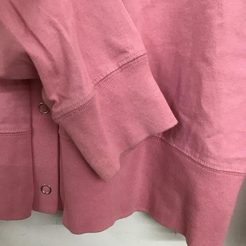 サマンサモスモス Samansa Mos2 カーディガン 長袖 長袖カーディガン 前ボタン FREE ロゴ、文字 桃 / ピンク / pink レディース USED 古着 中古 10152402