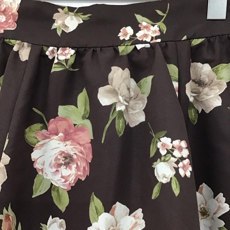 ジルスチュアート JILLSTUART スカート ひざ丈スカート フレアスカート カジュアルスカート S プリント マルチカラー / マルチカラー / multicolor レディース USED 古着 中古 10152408