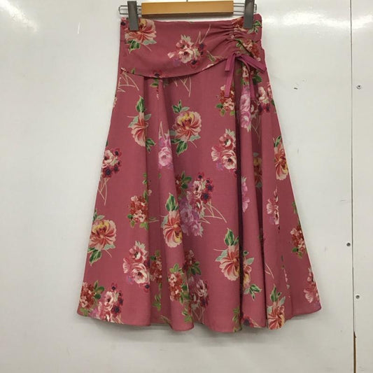 ジルスチュアート JILLSTUART スカート ひざ丈スカート フレアスカート カジュアルスカート S プリント マルチカラー / マルチカラー / multicolor レディース USED 古着 中古 10152410