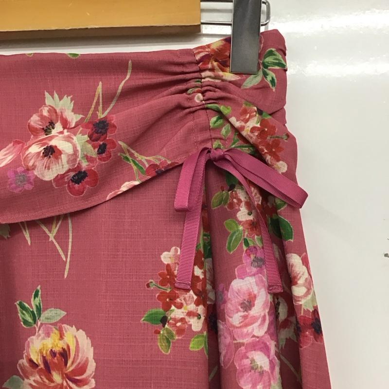 ジルスチュアート JILLSTUART スカート ひざ丈スカート フレアスカート カジュアルスカート S プリント マルチカラー / マルチカラー / multicolor レディース USED 古着 中古 10152410