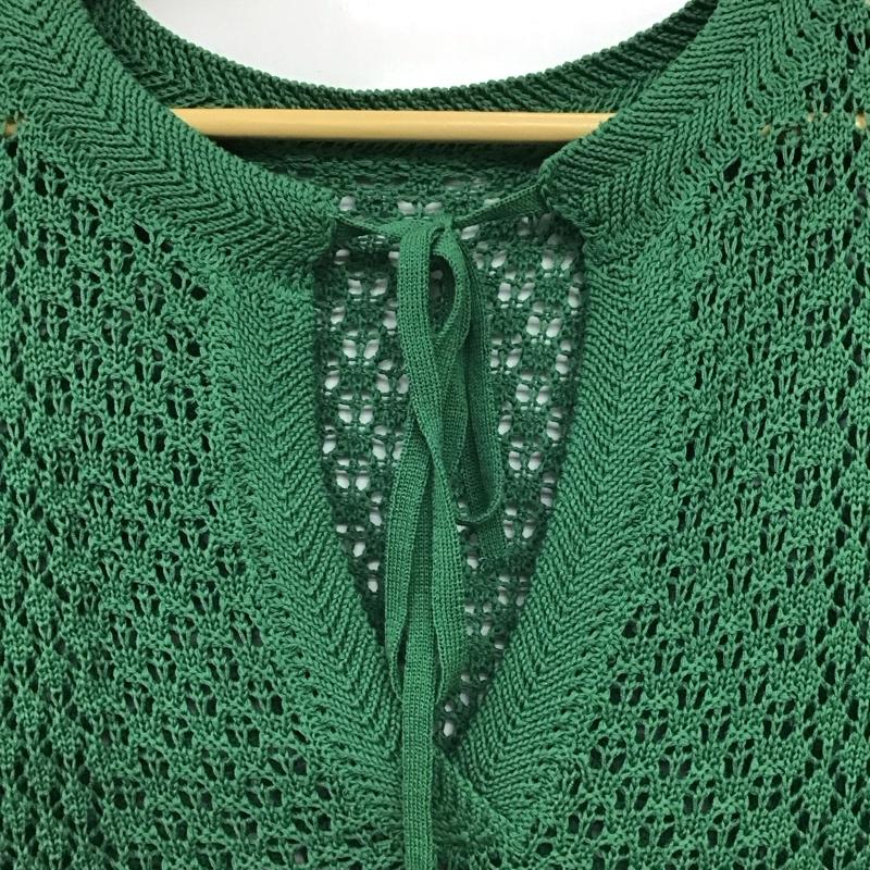 ローリーズファーム LOWRYS FARM カットソー 長袖 長袖カットソー 長袖ニット FREE 無地 緑 / グリーン / green レディース USED 古着 中古 10152414
