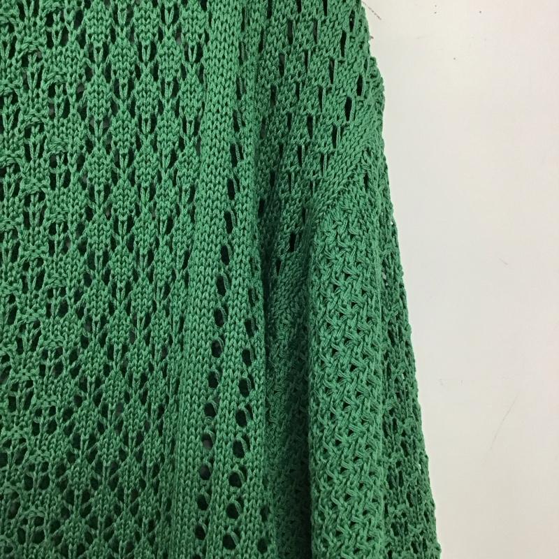 ローリーズファーム LOWRYS FARM カットソー 長袖 長袖カットソー 長袖ニット FREE 無地 緑 / グリーン / green レディース USED 古着 中古 10152414