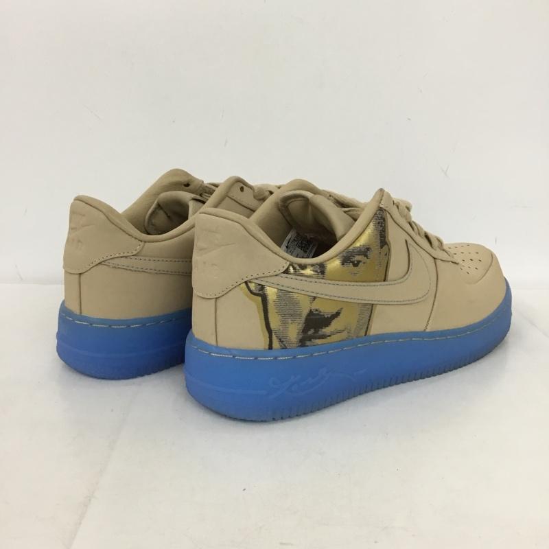 ナイキ NIKE スニーカー スニーカー IH1018-200 AIR FORCE 1 LOW PROTRO FCS 26.5cm 箱有 26.5cm ロゴ、文字 ベージュ / ベージュ / beige X 水色 / ライトブルー / メンズ USED 古着 中古 10152420
