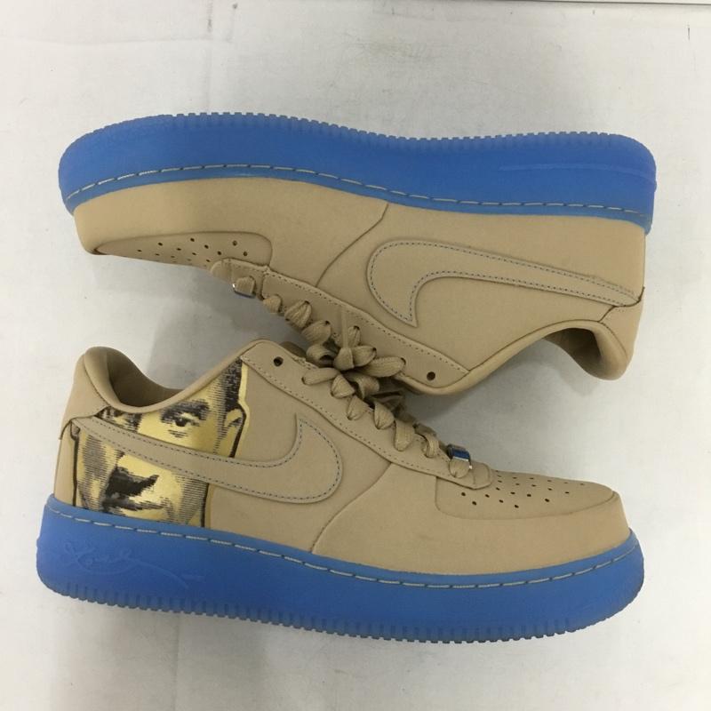 ナイキ NIKE スニーカー スニーカー IH1018-200 AIR FORCE 1 LOW PROTRO FCS 26.5cm 箱有 26.5cm ロゴ、文字 ベージュ / ベージュ / beige X 水色 / ライトブルー / メンズ USED 古着 中古 10152420