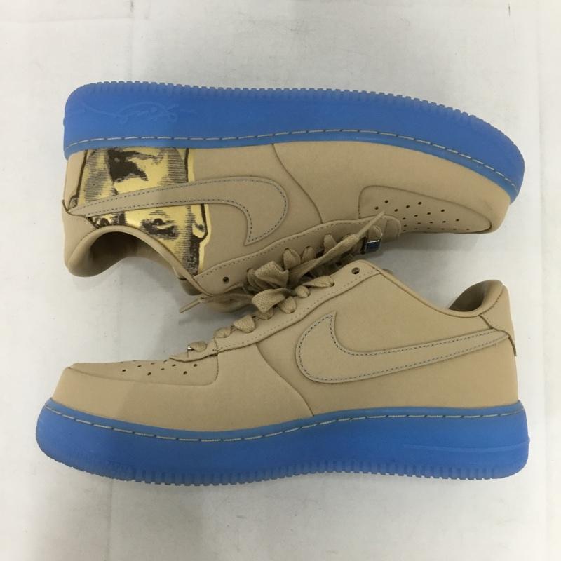 ナイキ NIKE スニーカー スニーカー IH1018-200 AIR FORCE 1 LOW PROTRO FCS 26.5cm 箱有 26.5cm ロゴ、文字 ベージュ / ベージュ / beige X 水色 / ライトブルー / メンズ USED 古着 中古 10152420