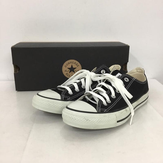 コンバース CONVERSE スニーカー スニーカー M9166 ALL STAR OX ローカット 26.5cm 箱有 26.5cm ロゴ、文字 黒 / ブラック / black メンズ USED 古着 中古 10152422