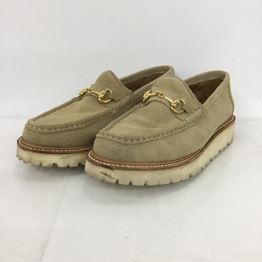 カミナンド CAMINANDO ローファー ローファー nano universe ビットローファー 9 スウェード 無地 ベージュ / ベージュ / beige メンズ USED 古着 中古 10152426