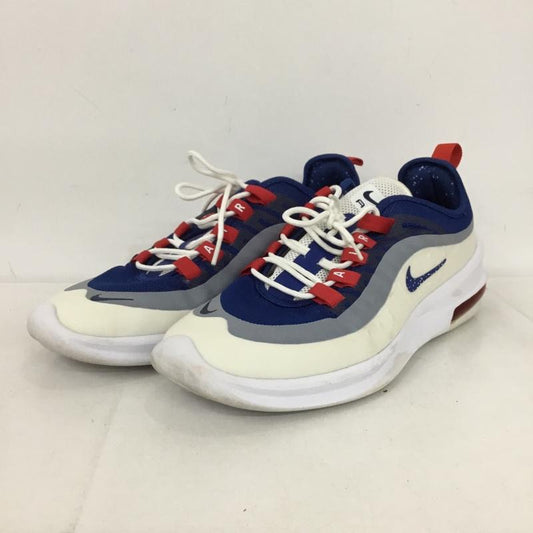 ナイキ NIKE スニーカー スニーカー AA2146-101 AIR MAX AXIS 26cm 26.0cm ロゴ、文字 白 / ホワイト / white X 灰 / グレー / gray X 青 / ブルー / blue X 赤 / レッド / red メンズ USED 古着 中古 10152427