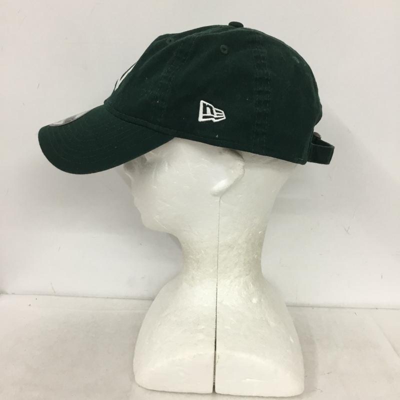 ニューエラ NEW ERA 帽子 キャップ NY 9TWENTY ニューヨークヤンキース ロゴ、文字 緑 / グリーン / green メンズ USED 古着 中古 10152436
