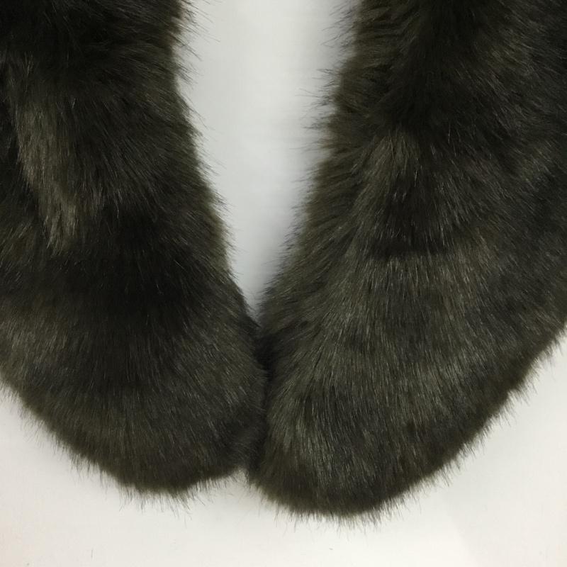 ザラ ZARA ファッション小物 ファッション小物 フェイクファーショール ティペット 無地 ダークブラウン / ダークブラウン / レディース USED 古着 中古 10152440