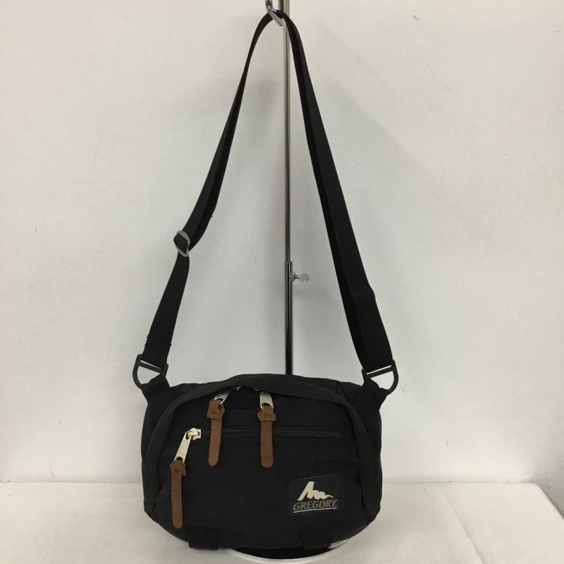 グレゴリー GREGORY ショルダーバッグ ショルダーバッグ ロゴ、文字 黒 / ブラック / black メンズ USED 古着 中古 10152443